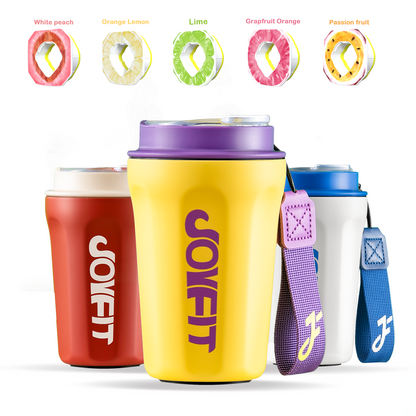 Limited Edition JOYFIT Fruit Fragrance Water/Coffee/Milk Cup 14oz 316 stainless steel cup