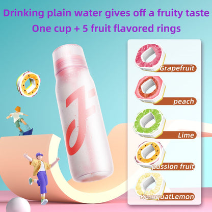 Limited Edition JOYFIT Fruit Fragrance Waterbottle 22oz BPA-free, wear-resistant tritan cup