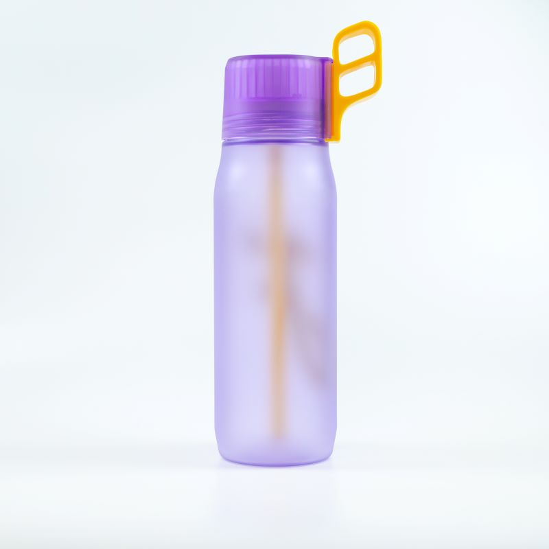 Bundle, 1pc 650mL Bottle, 5pcs Flavor Pods, Purple