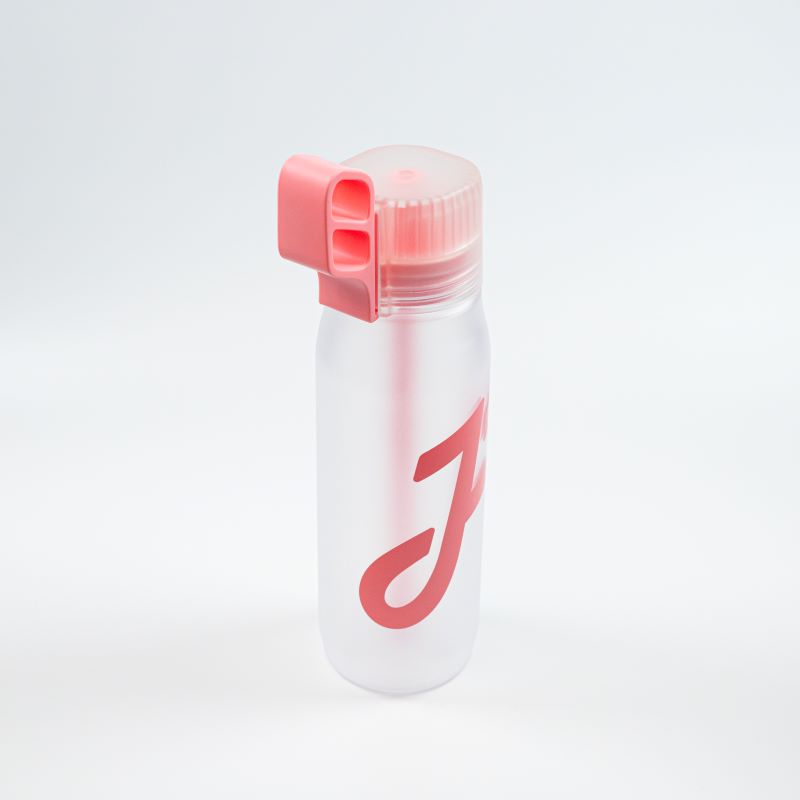 Bundle, 1pc 650mL Bottle, 5pcs Flavor Pods, Pink