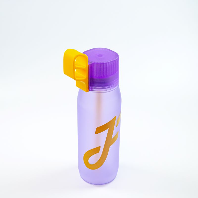 Bundle, 1pc 650mL Bottle, 5pcs Flavor Pods, Purple