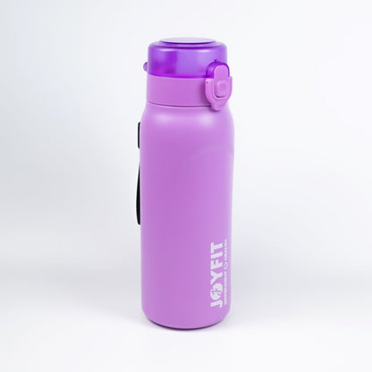 Bundle, 1pc 650mL Thermos Bottle, 5pcs Flavor Pods, Purple