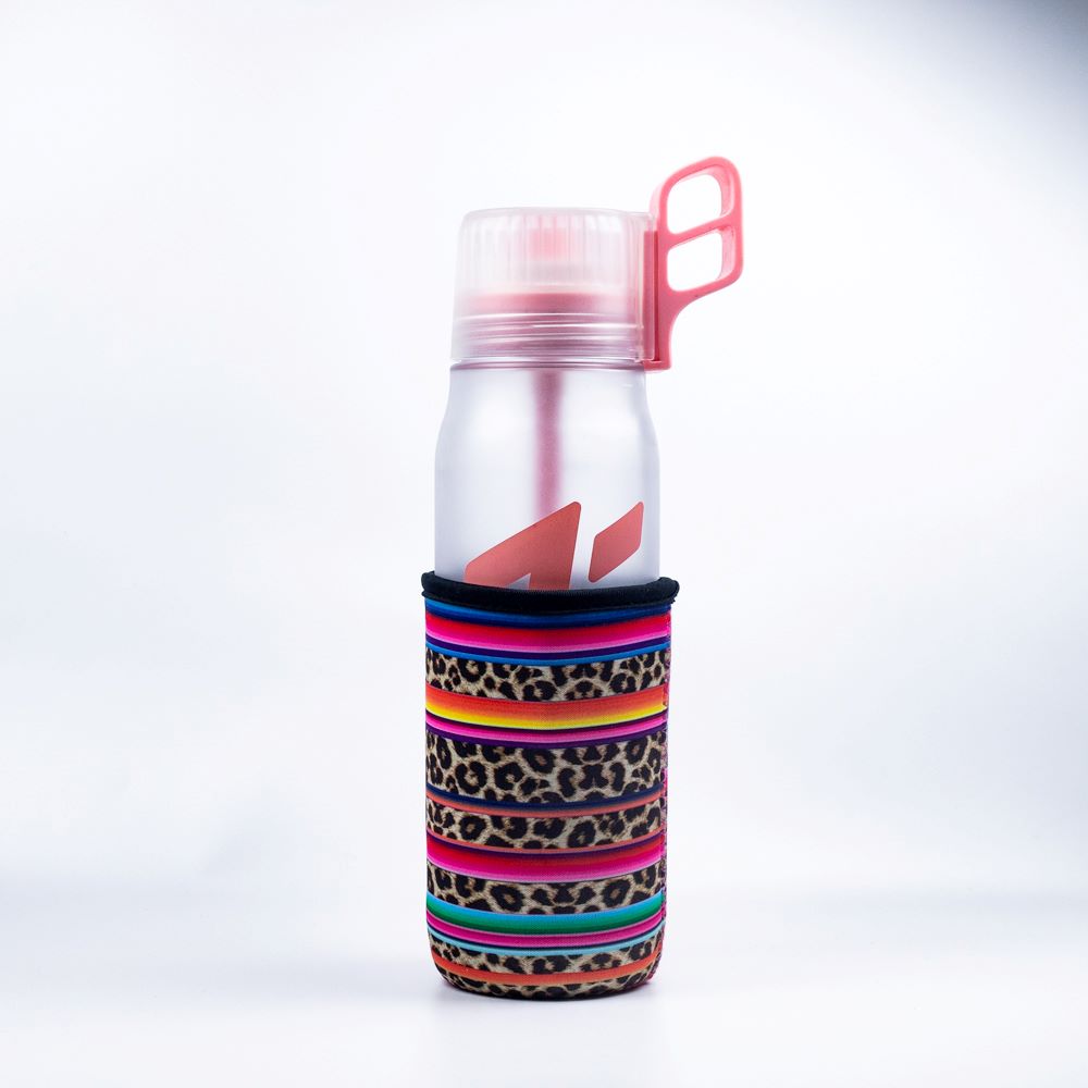 Cup Holder, Colorful Leopard Print Pattern