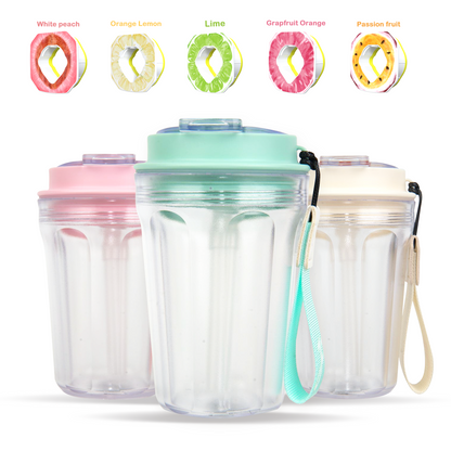 Limited Edition JOYFIT Fruit Fragrance WaterCup 14oz BPA-free, wear-resistant tritan cup